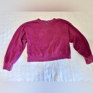 Old Navy Women's Crew Neck Sweater - Burgundy